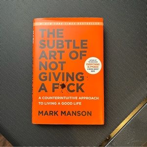 The subtle art of not giving a f*ck book